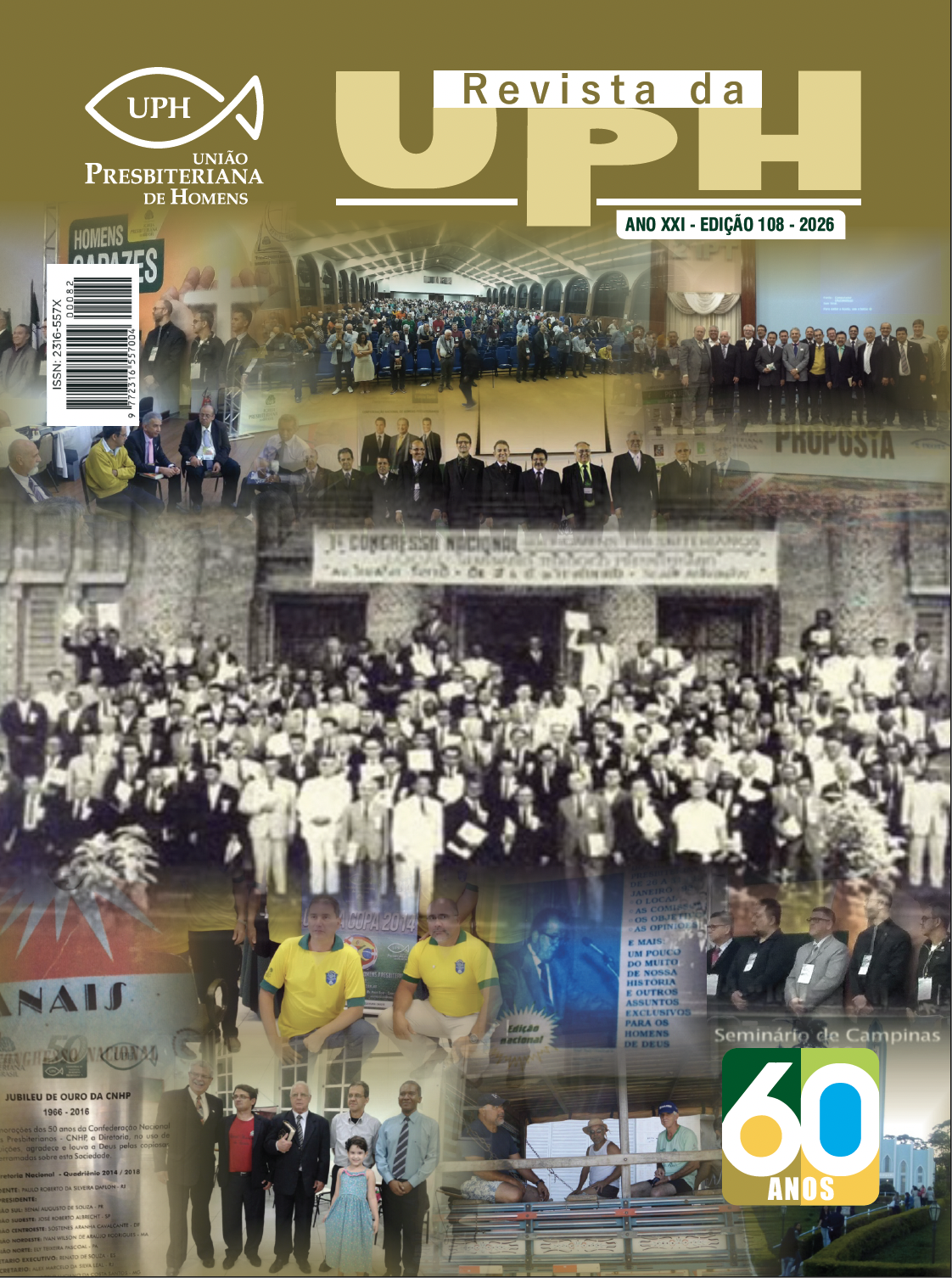 Capa Revista da UPH ANO XXI - EDIÇÃO 108