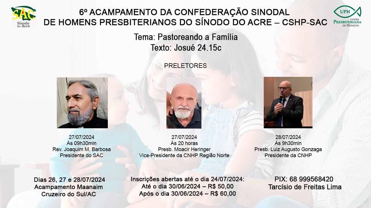 Acampamento Sinodal de Homens do Acre