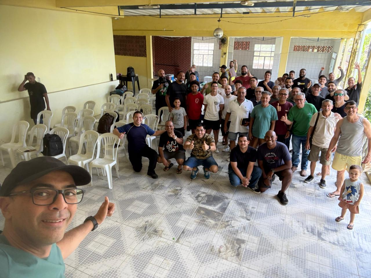 Encontro de Gerações une homens, jovens e adolescentes no Rio