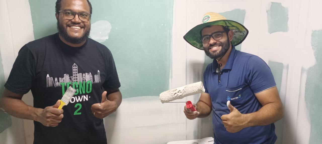 Homens de Marialva lideram mutirão “Mão na Massa” e fortalece espírito de serviço na igreja