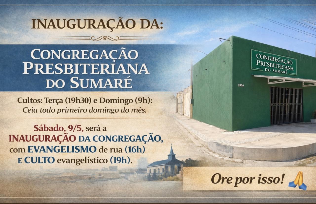 Nova congregação é inaugurada em Mossoró como fruto de ação missionária da UPH