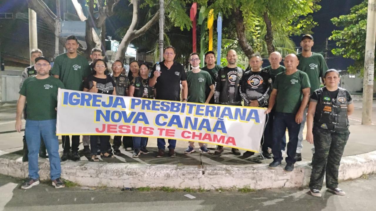 UPH Nova Canaã e Moto Clube promovem evangelística em Fortaleza