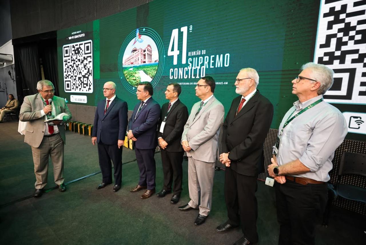 Supremo Concílio elege nova Mesa Diretora para o quadriênio 2026/2030
