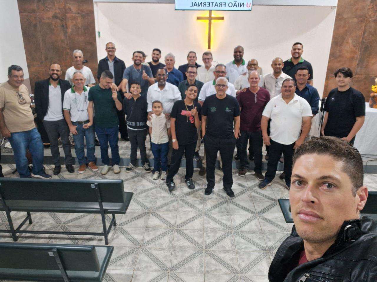 Reorganização da Federação de Betim reúne homens em culto de ação de graças