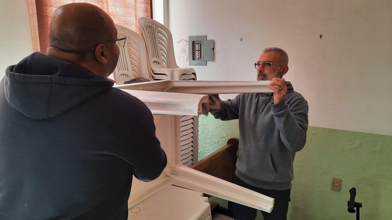 UPH realiza mutirão de limpeza e conservação em Santa Maria