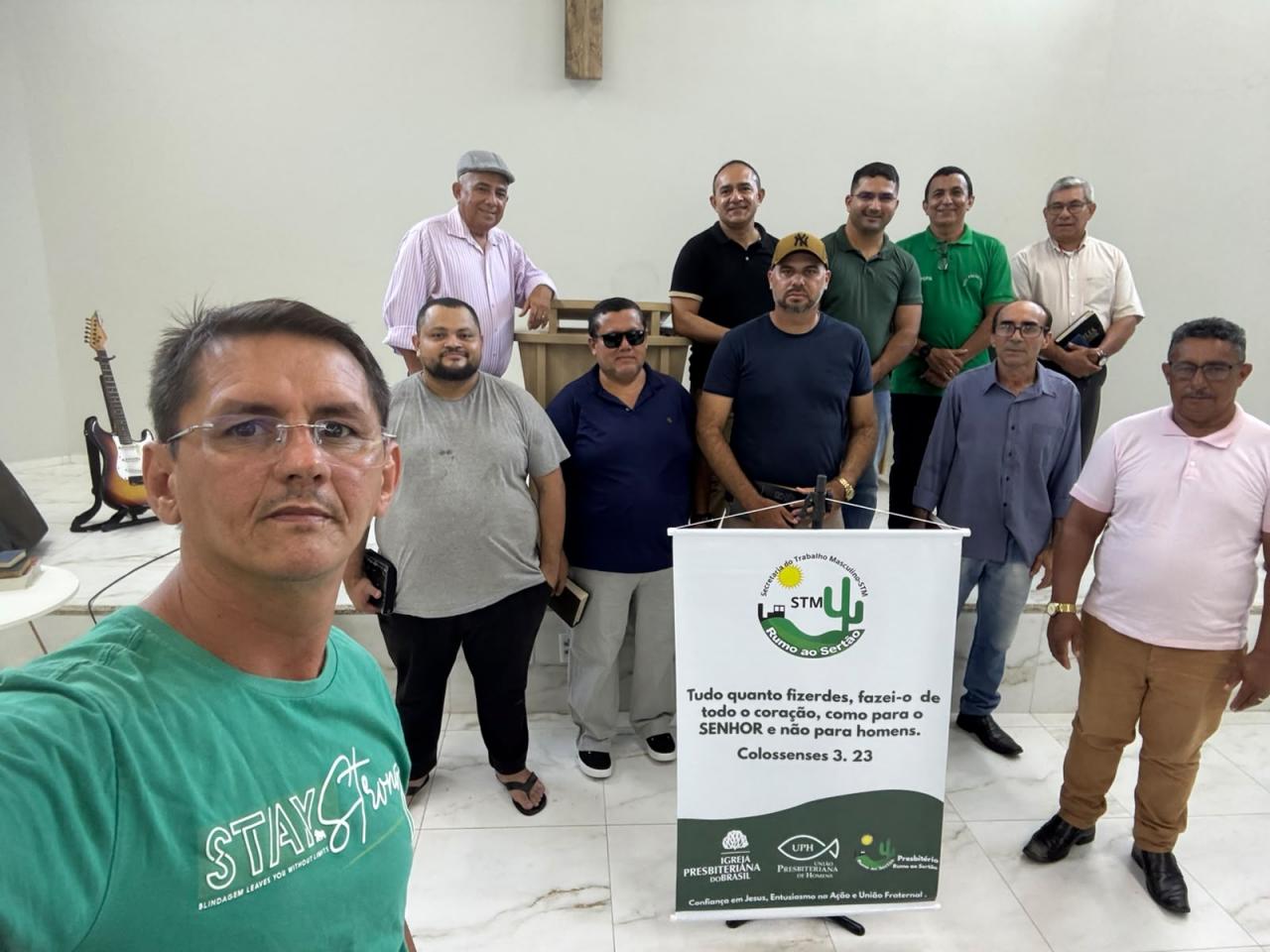 Federação Rumo ao Sertão visita igreja no Ceará