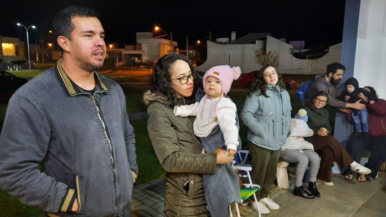 UPH de Santa Maria promove despedida de família que segue para os EUA