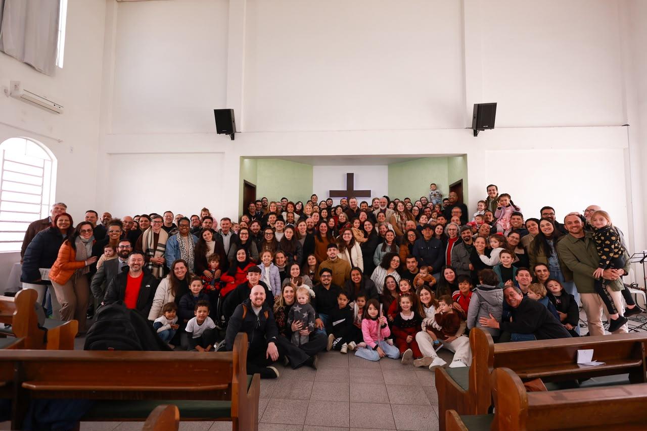 IP de Santa Maria celebra nove anos de organização com cultos e confraternização