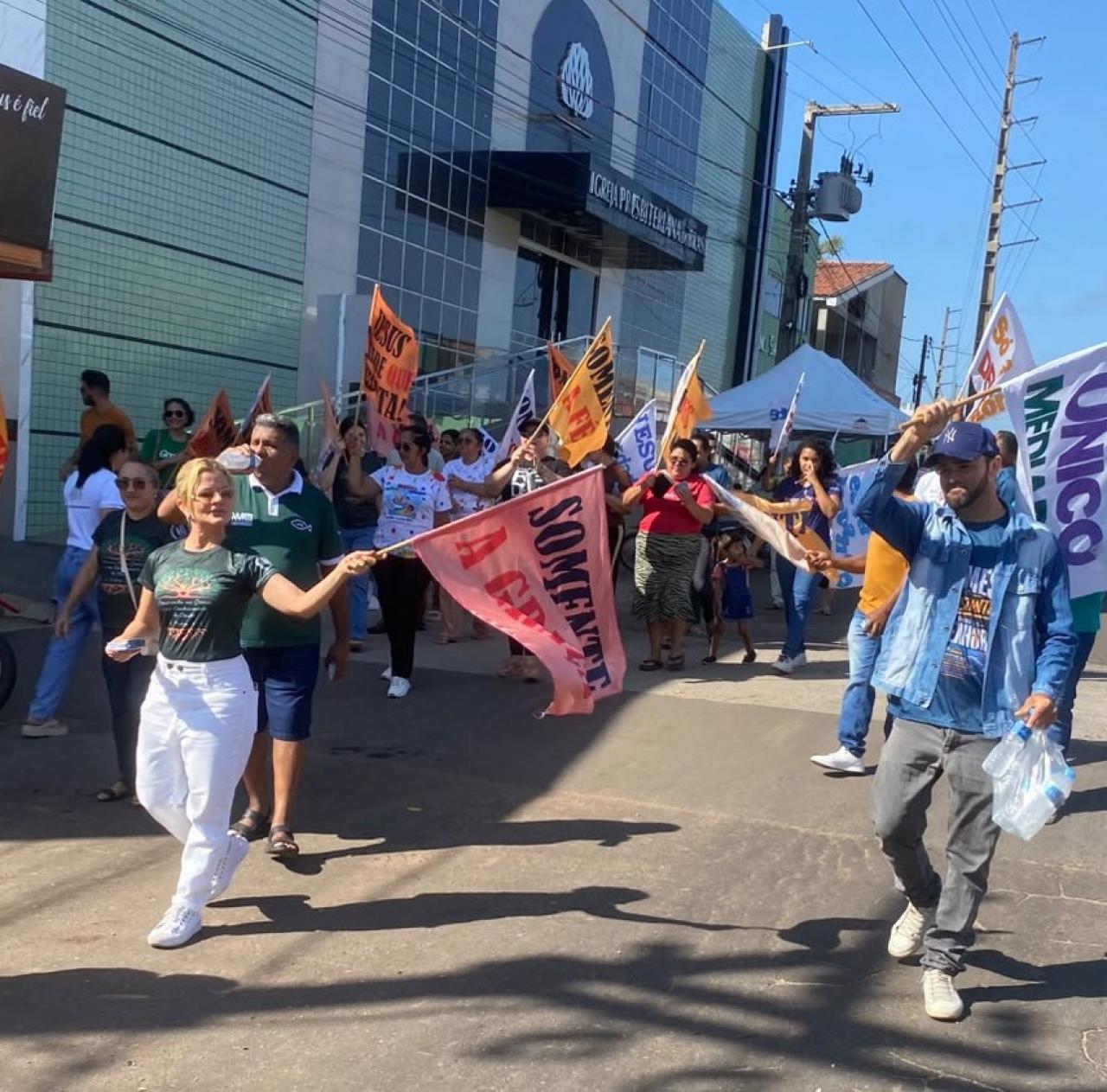 7 de Setembro em Lima Campos - Uma igreja em movimento, que evangeliza